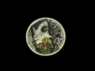 hobo nickel coin carving.